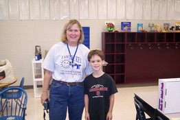 Patch loves his new teacher!