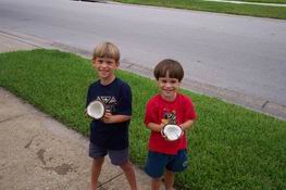 It's amazing how much fun a $2 coconut can be for a kid!