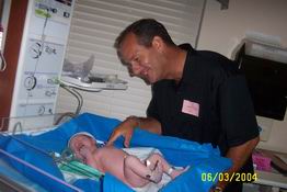 What a happy Daddy!