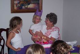 The birthday girl!