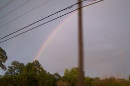 The perfect end to a spectacular storm