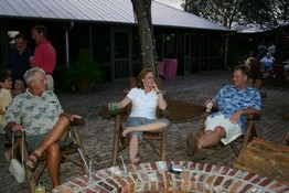 Joe, me and KC relaxing