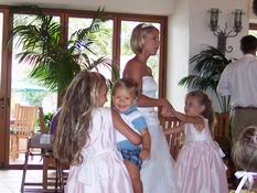Heather with Ryan and Stacey with Ashley