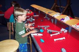 Alex made his own moving robot!