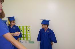 His last time with his classmates