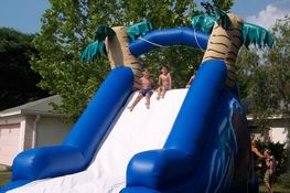 Alex and Patch at the top of the slide
