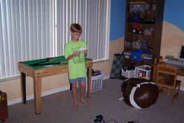 Working out his next clue