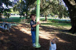 Patch on the "bouncy pole"