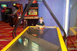The air hockey World Champion!