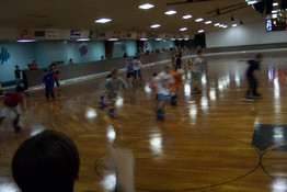 Alex in the third grade race
