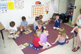 Reading after lunch