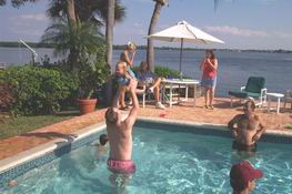Danielle flying