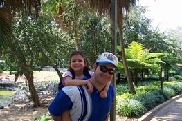 Lexie and Troy (Mark's goddaughter and Alex's godfather)