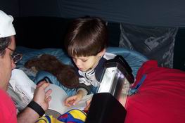 Reading with Daddy