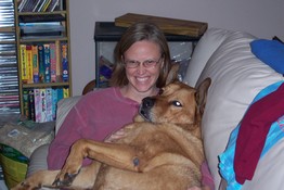 Me and Boudreaux - my lap dog!