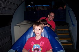 Starting on Space Mountain!