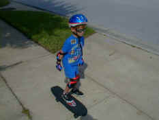 He's already an old pro!