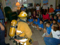 Firefighter Al in full gear