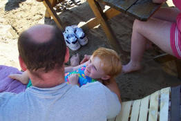 Kelsey with her daddy, Rob