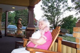 Great Nana on Cloud 9!