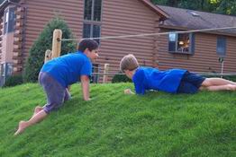 Christian and Alex rolling