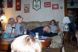 Mary Beth was the Grandma (being attacked by the Big Bad Wolf)