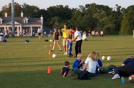 Special instructions from Coach on kicking the ball in