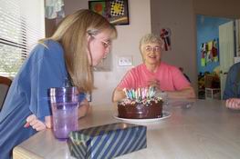 If you can count the candles, then I'll tell you how many there are.  ;-)