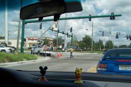 We thought this was a rather interesting way to display a street sign!